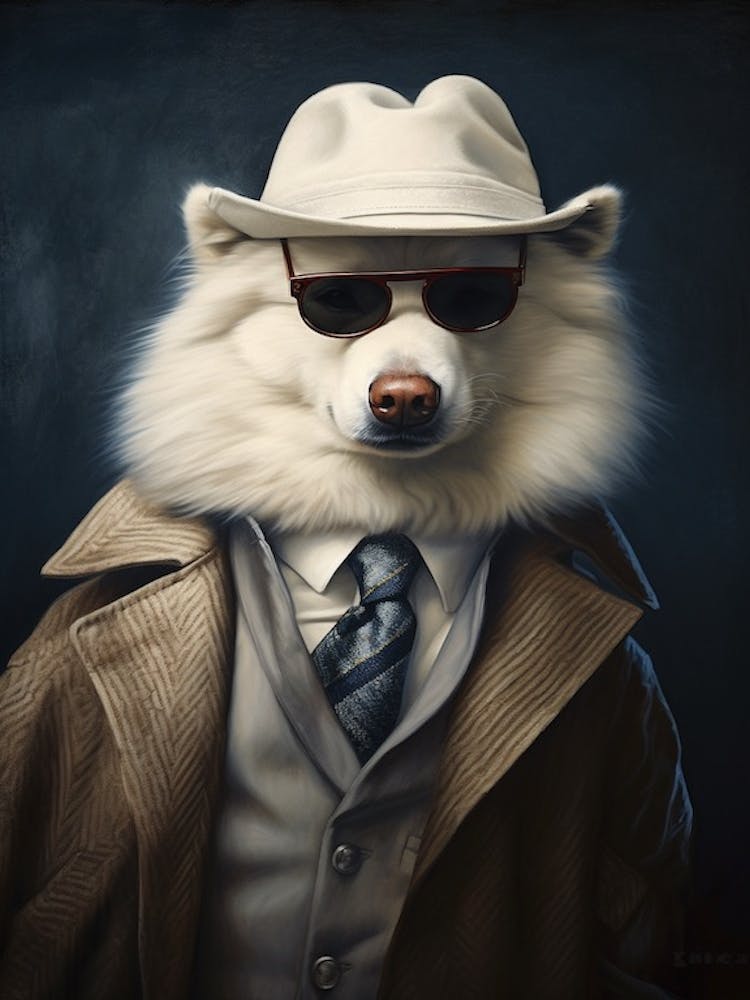 Gangster Dog American Eskimo 3