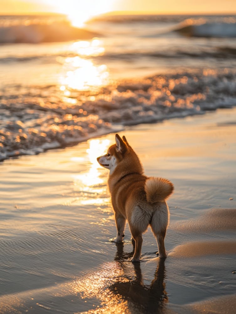 Shiba Inu. Generated AI. 8