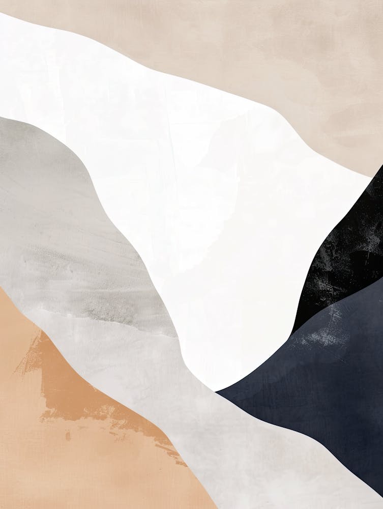 Wandering Silhouettes Minimalist Style