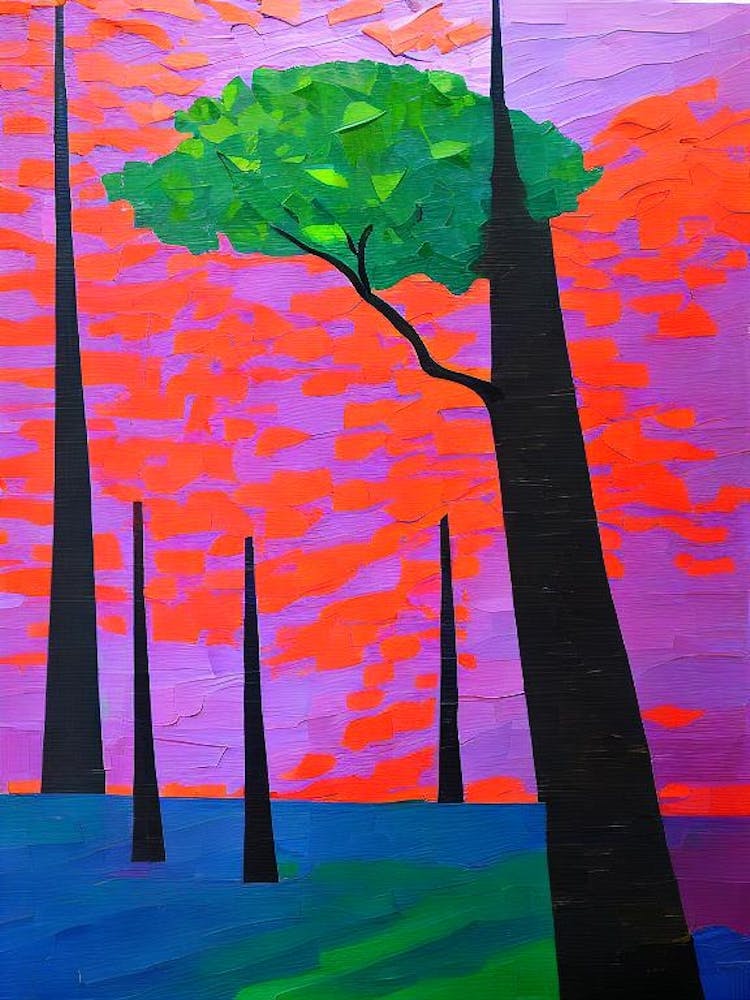 Ironwood Tree Cubist