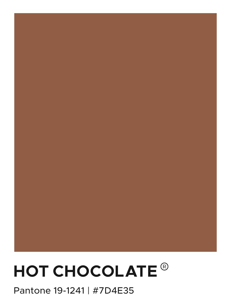 Hot Chocolate Pantone