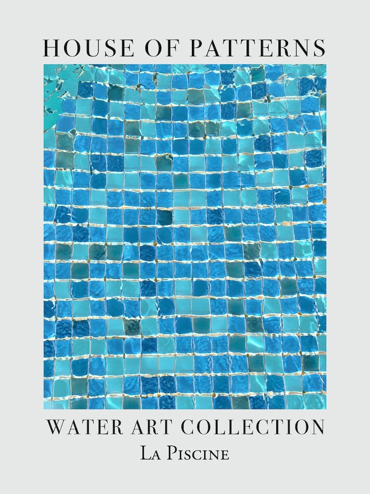 House Of Patterns La Piscine Water 5