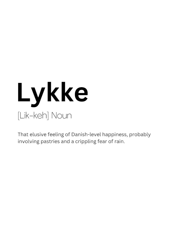 Lykke Definition Meaning