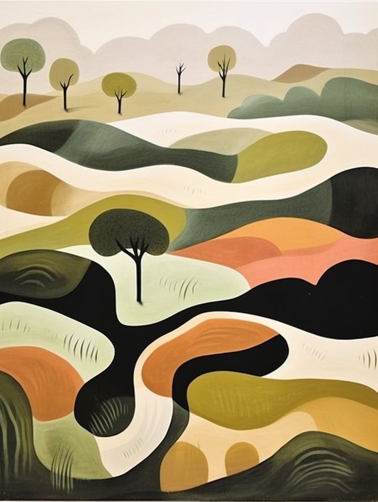 Grasslands Abstract Minimalist 4