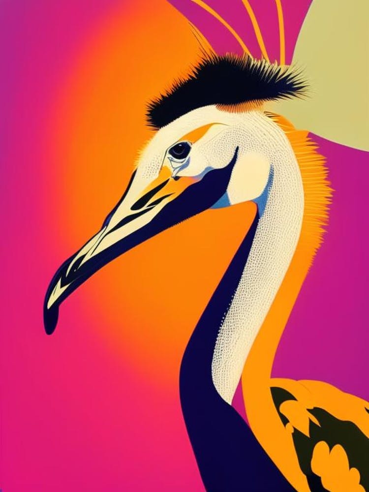 Ostrich Pop Matisse Bird