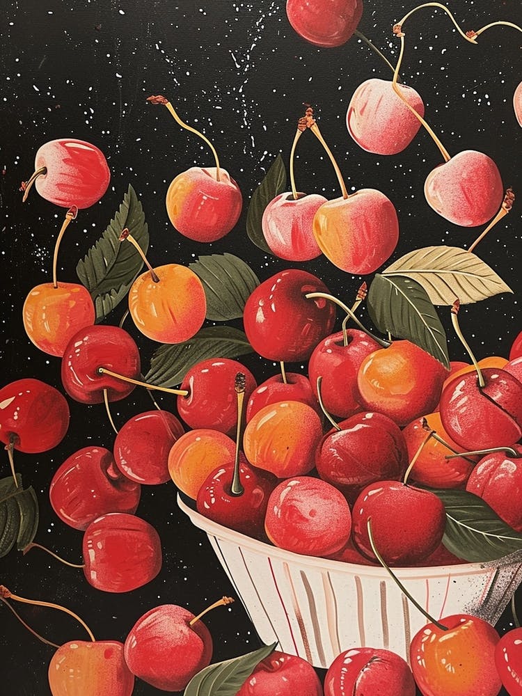 Art Deco Cherry Explosion 2