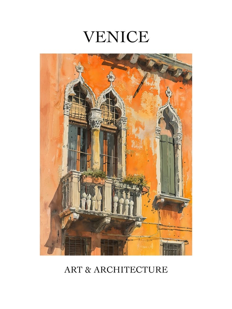 Venice Travel And Architecture Poster 3