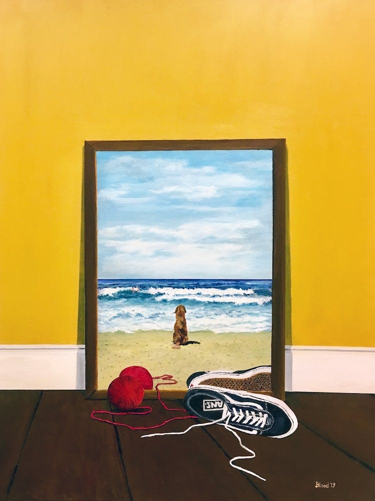 Loose Ends Painting Within A Painting