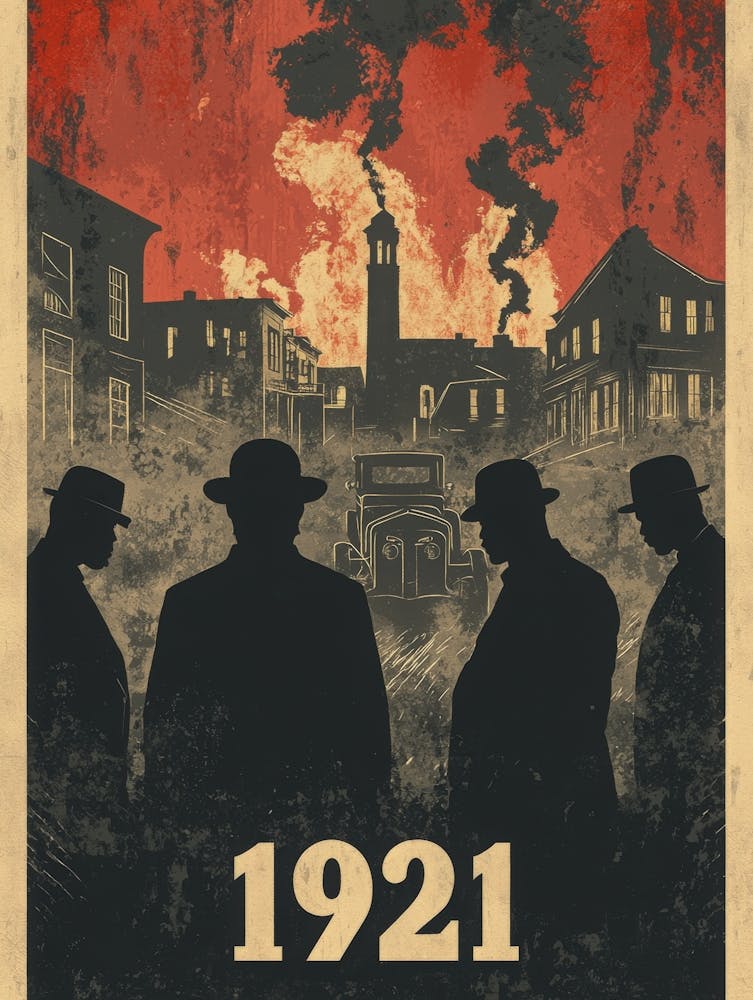 Aihrgdesign A Vintage Commemorative Poster For The Tulsa Race B0485c04 Bdb4 4edd B896 7793a95604c9 2