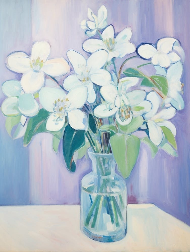 A Vase With Hellebore, Flower Bouquet 4