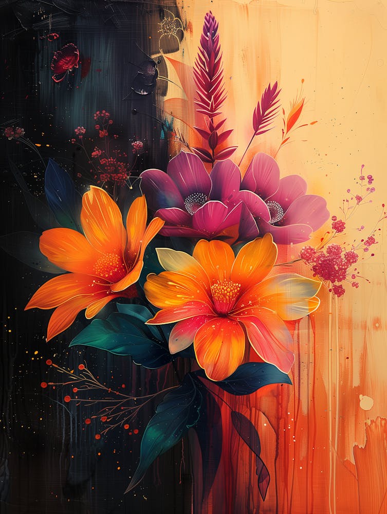 Blumen in einer Vase 22