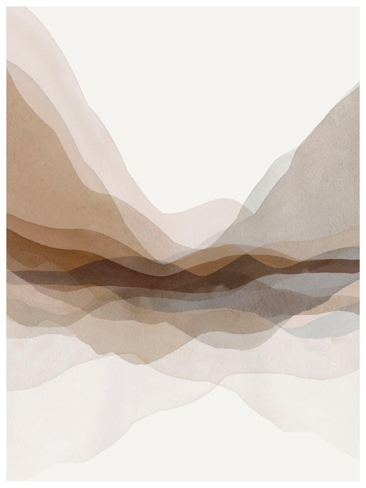 Abstract Landscape Mountain 1