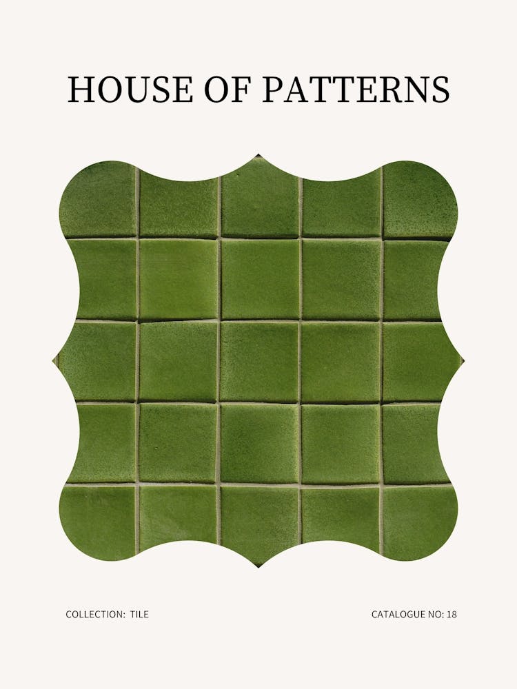 Tile Pattern Poster 18