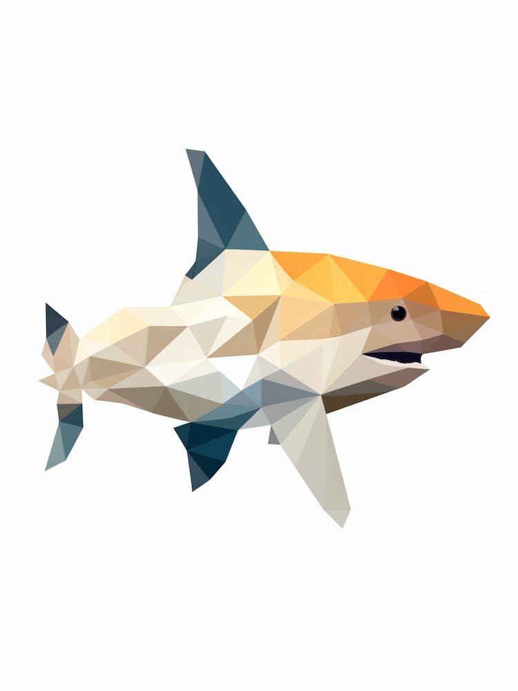 Minimalist Shark Shape 1