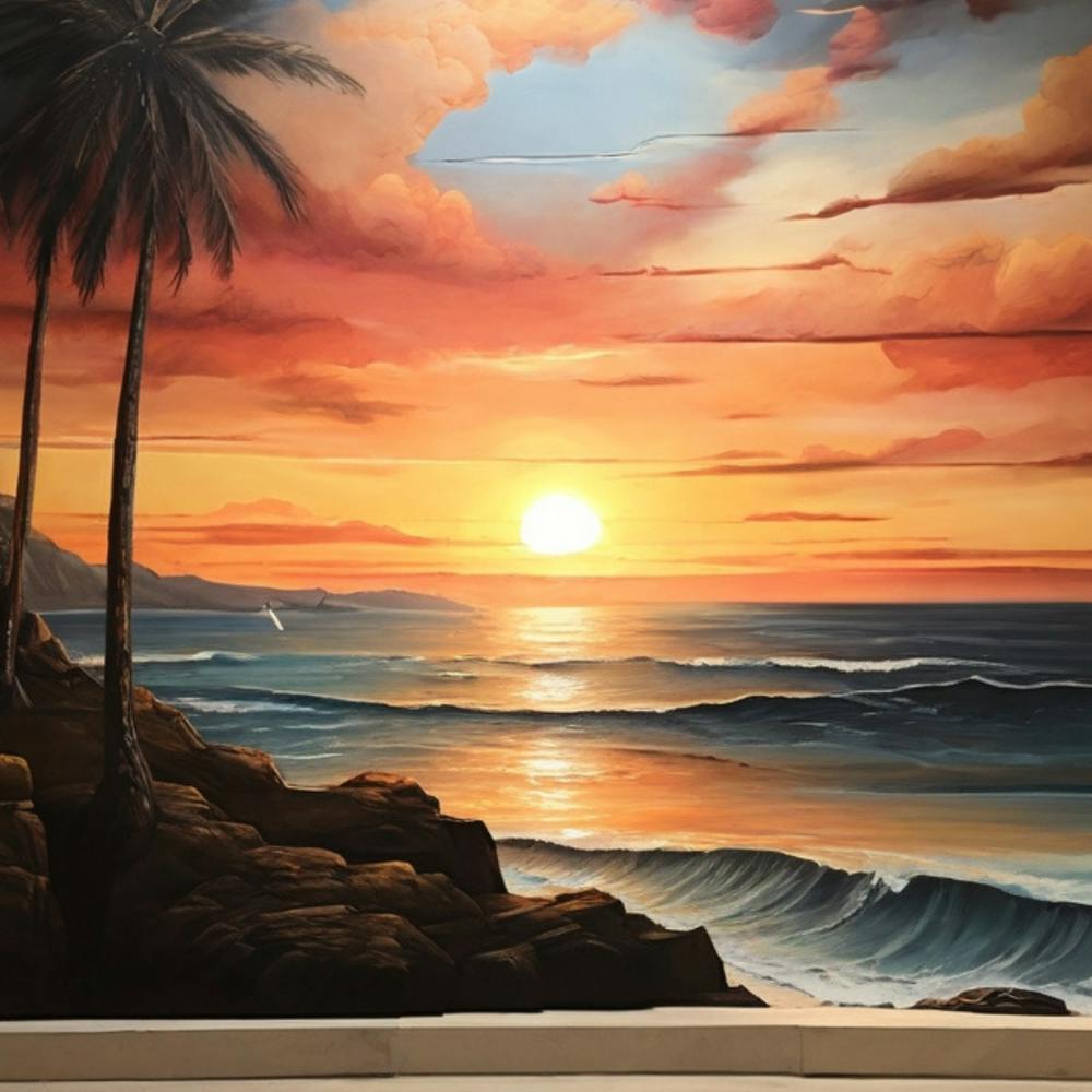 Sunset Painting