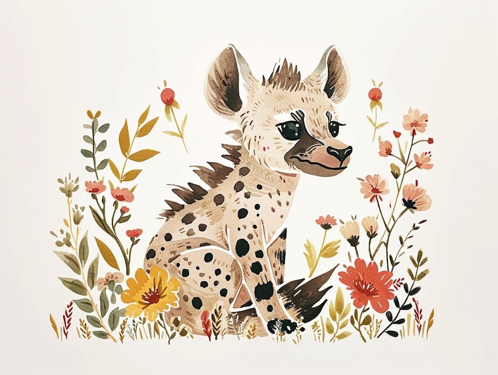 Little Floral Hyena 1