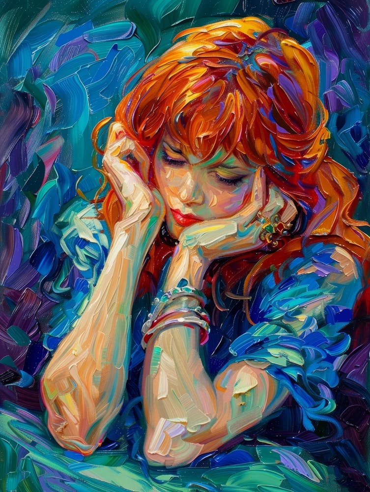 Girl With Red Hair 2