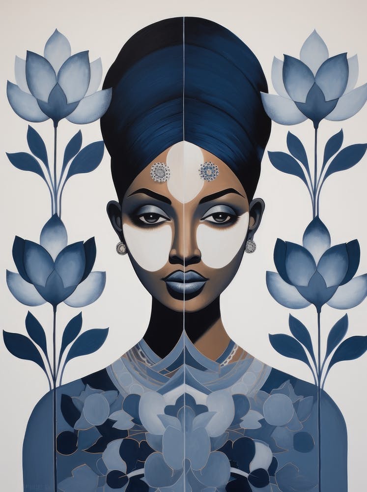Blue Woman 7