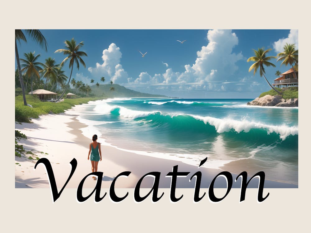 Urlaubsstimmung: Dem Alltag entfliehen – Weißer Strand 3