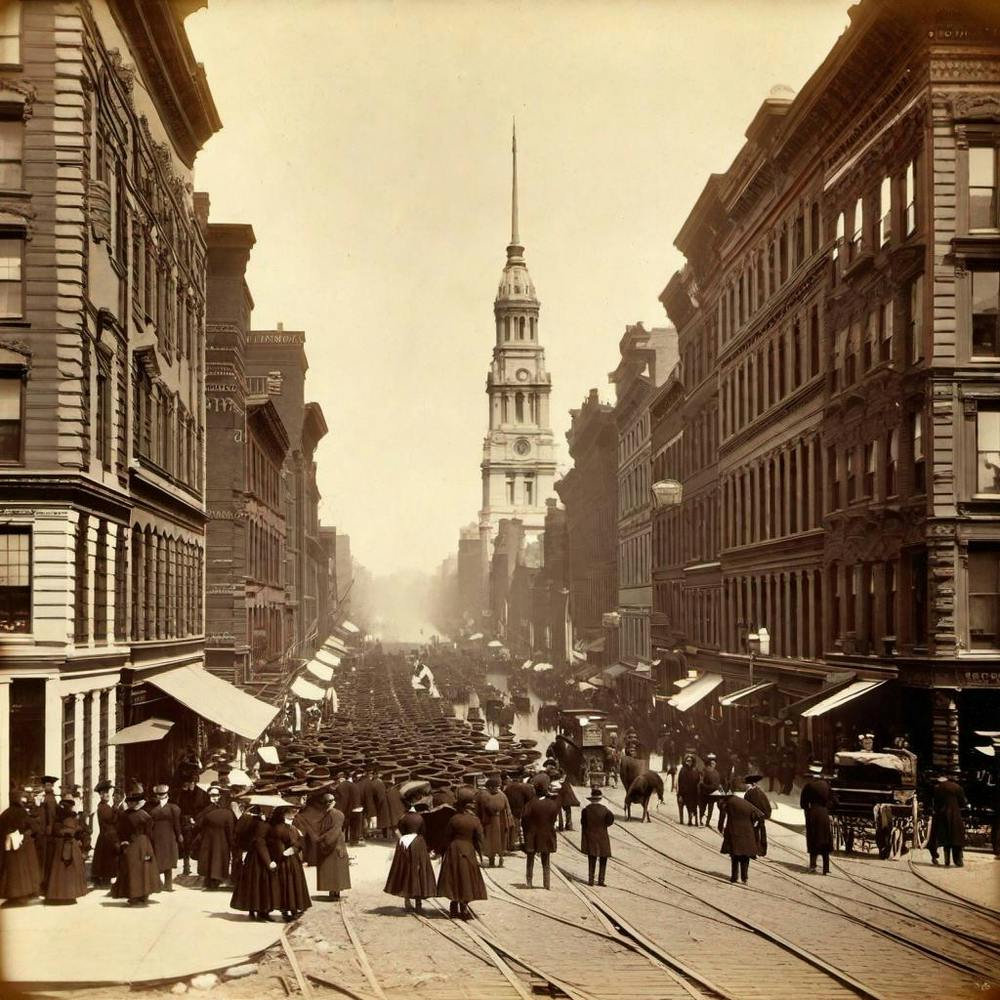 Philadelphia Street Scene