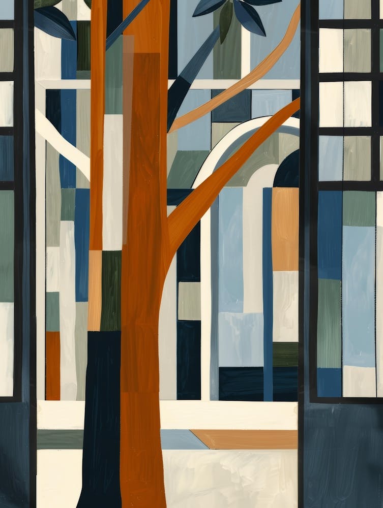 Tree In The Window 1