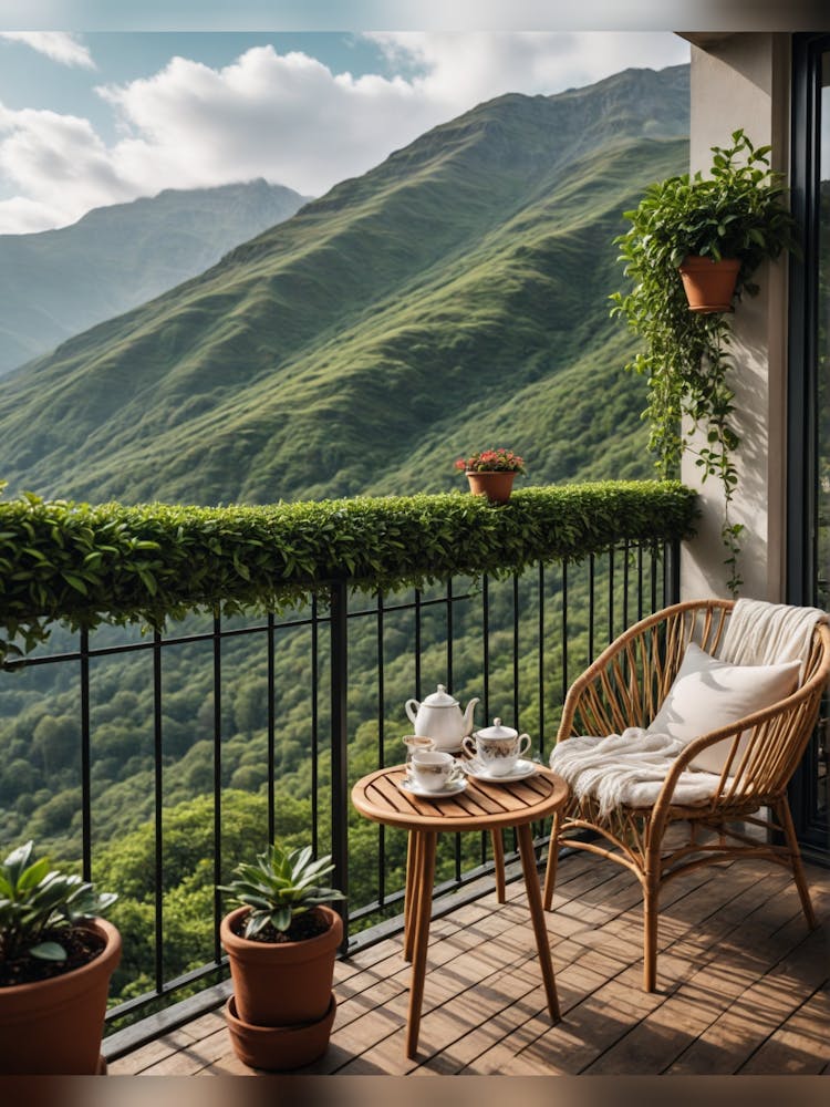 Tea In Green