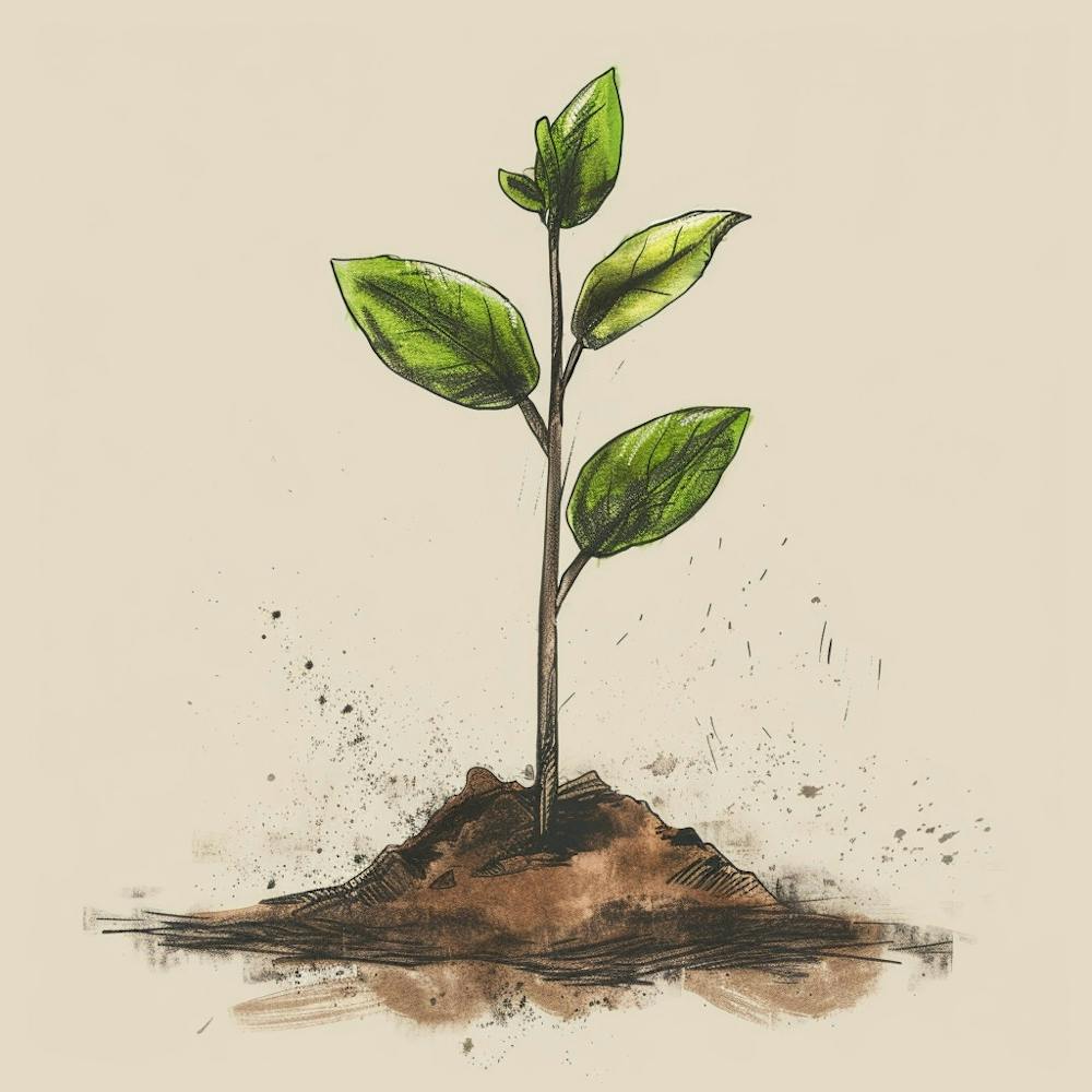 Christianity Growing Plant