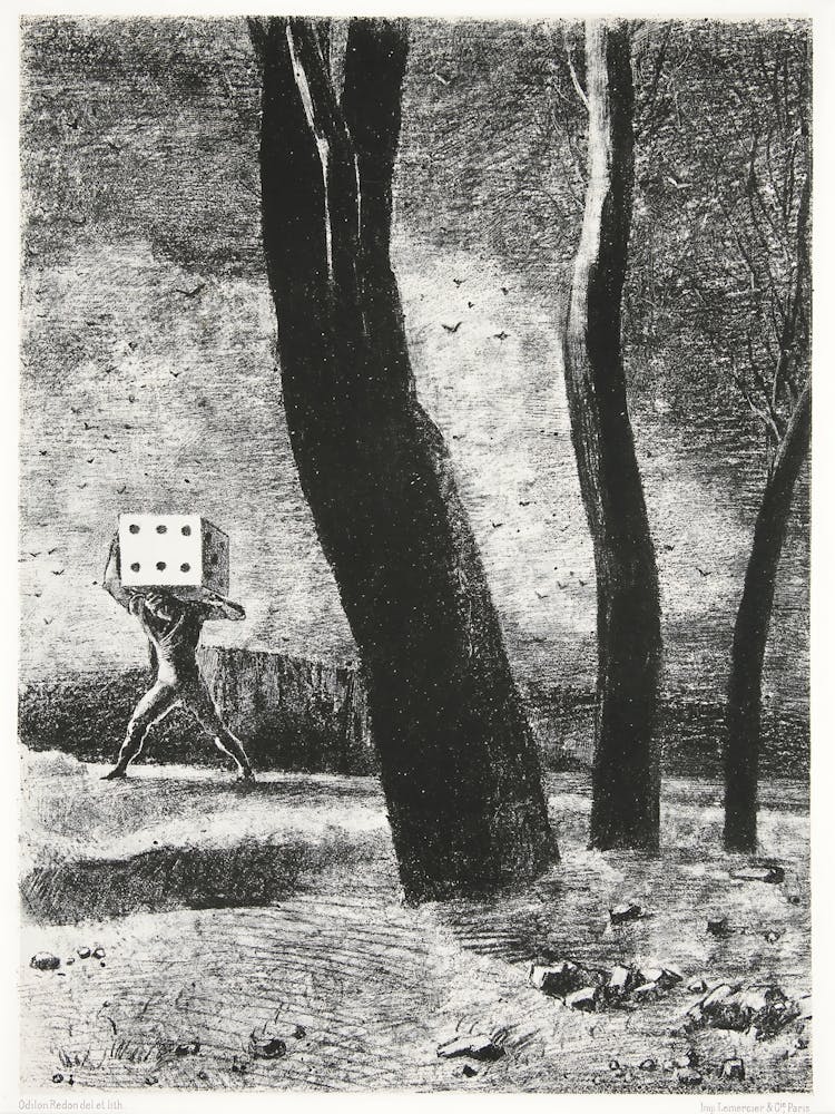 Le Joueur (1879), Odilon Redon