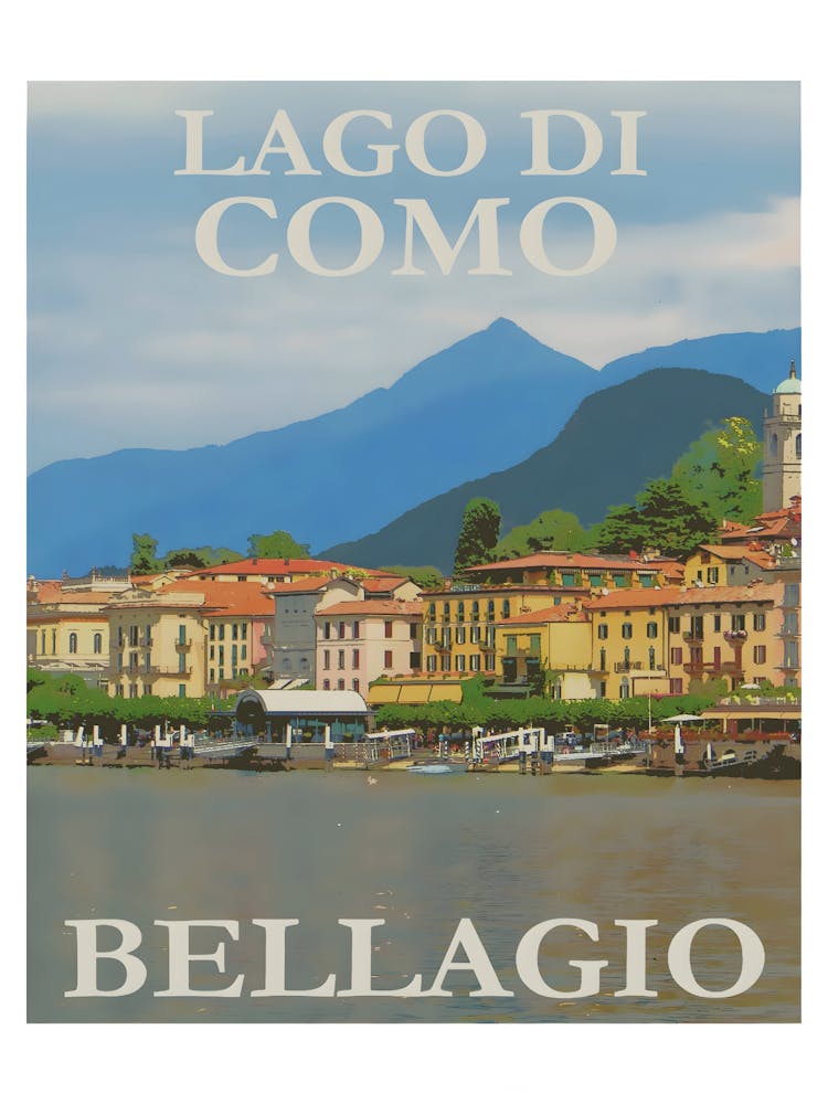 Lago Di Como Bellagio
