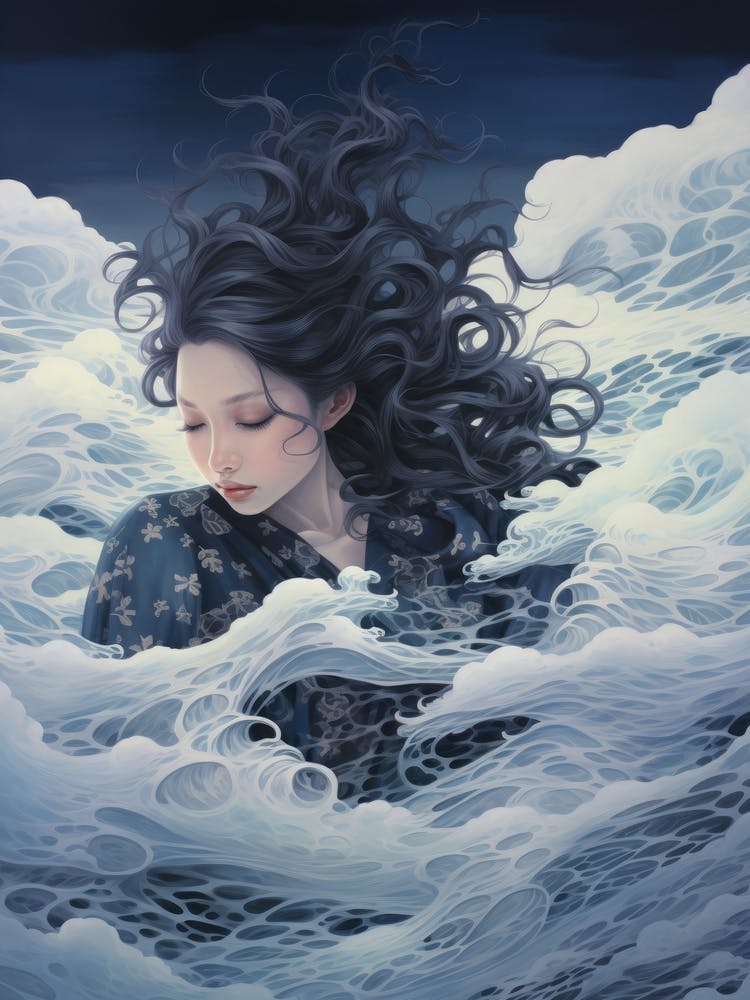 Girl In The Sea