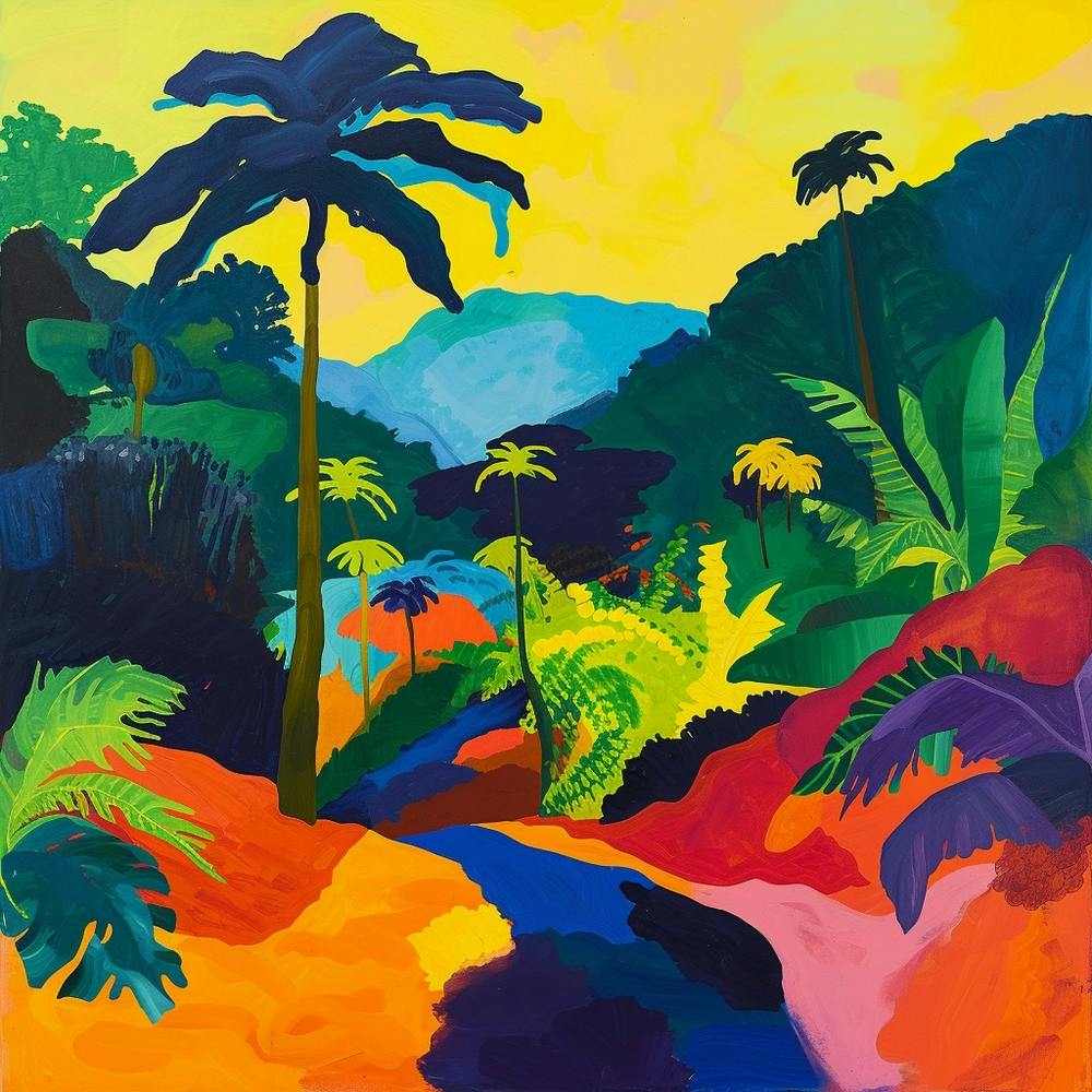 Abstract Travel Collection Papua New Guinea 2