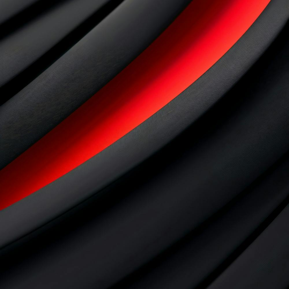 Abstract Black And Red