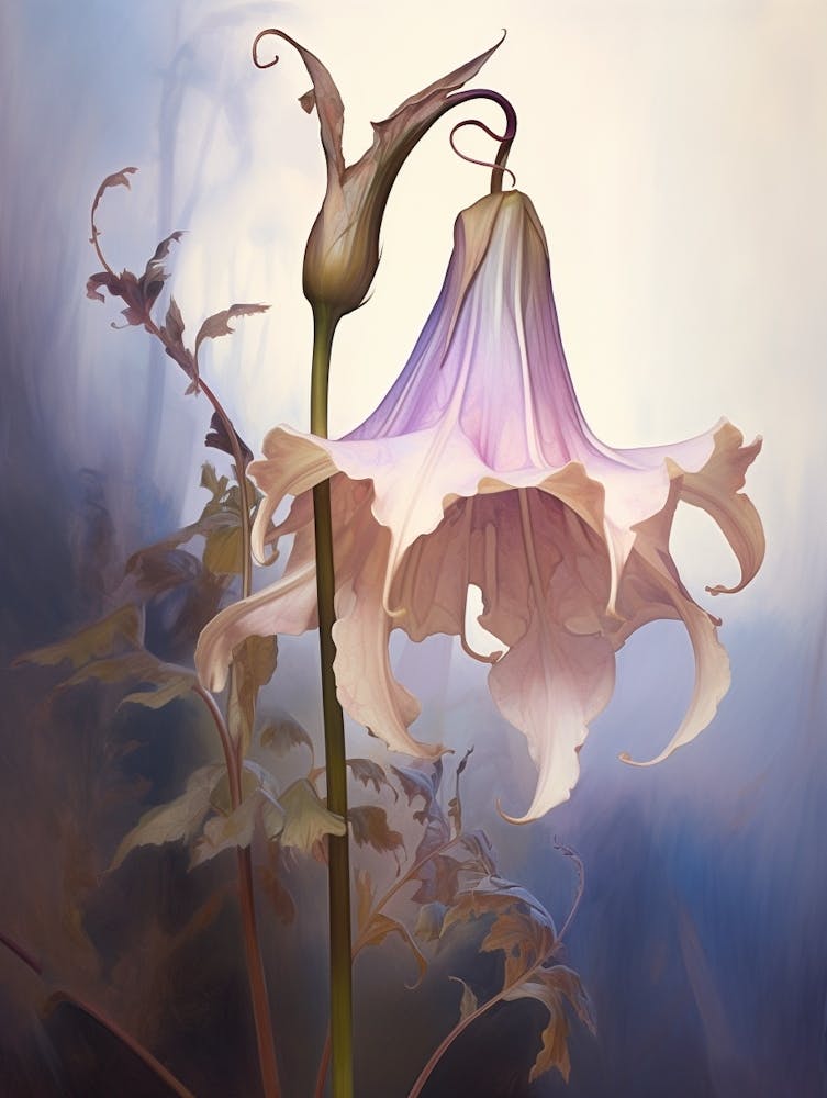 Floral Illustration Bluebell 2