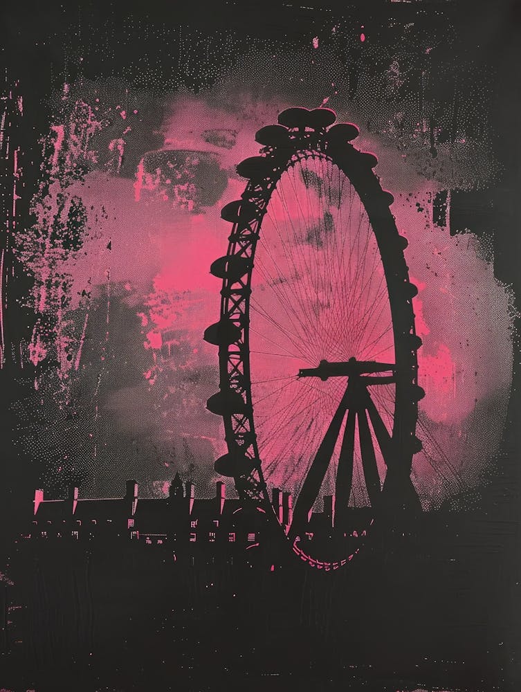 London Eye Canvas Print