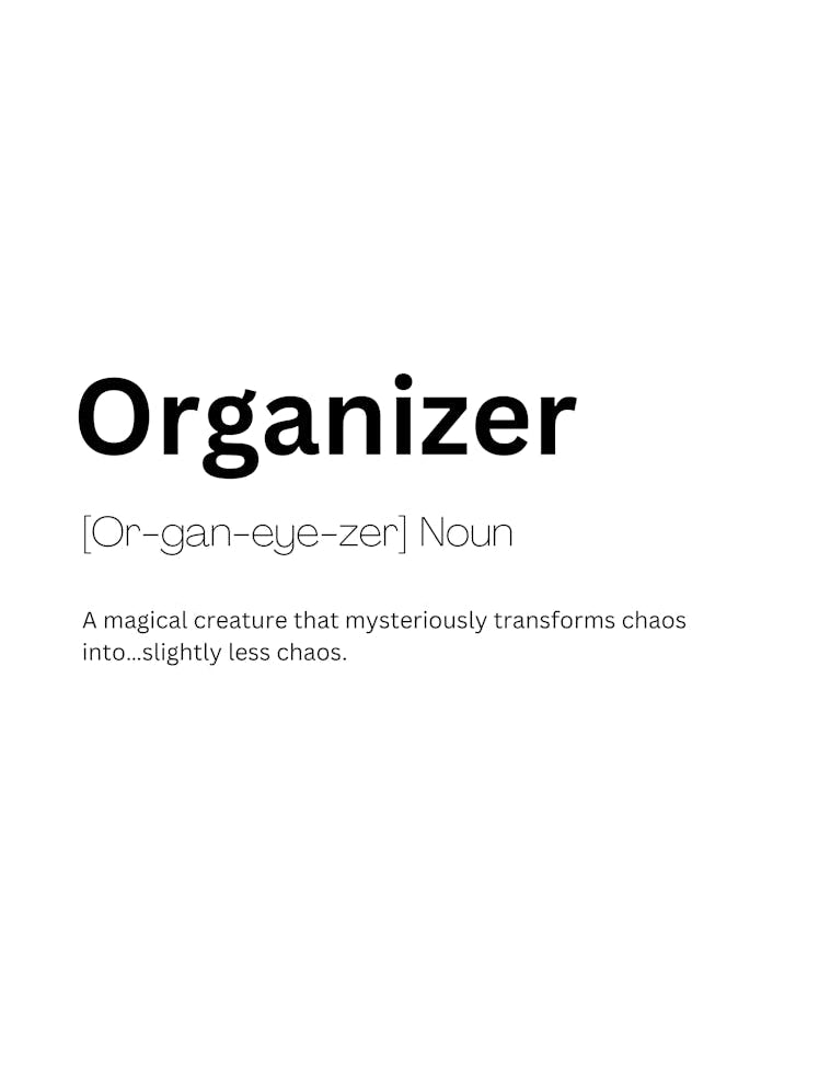 Organizer Definition Meaning