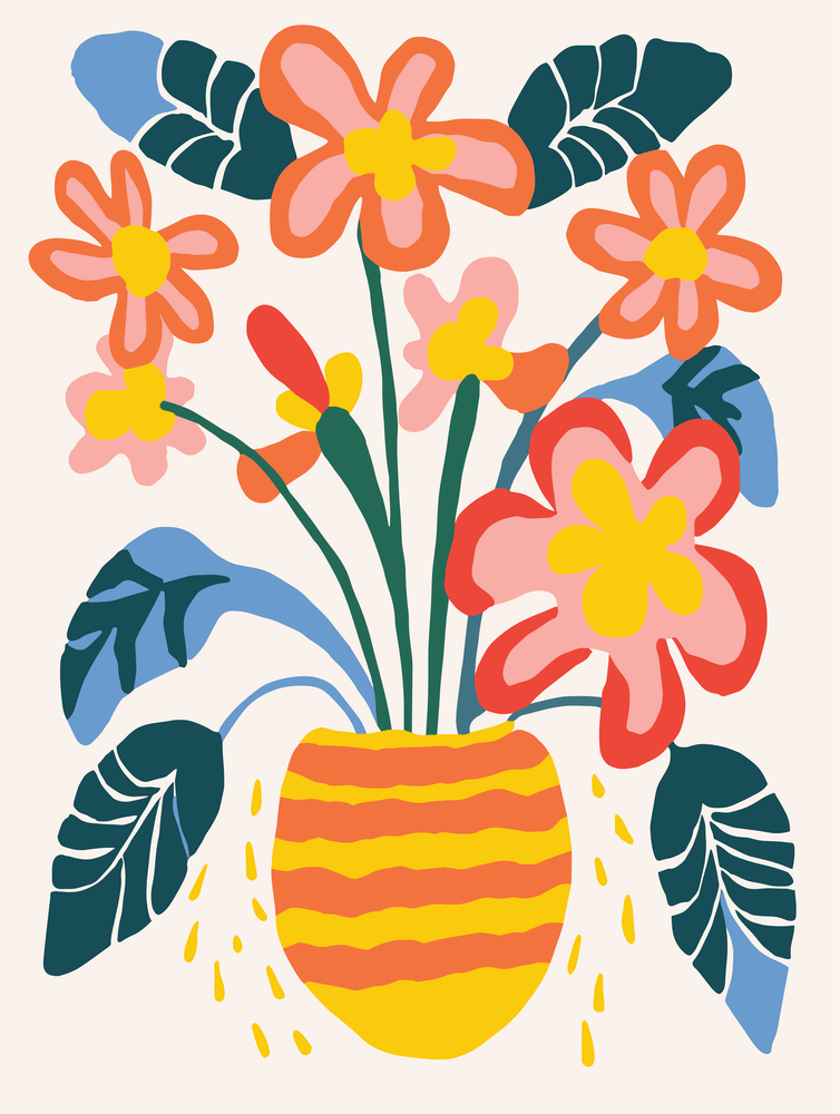 Blumen in einer Vase 17