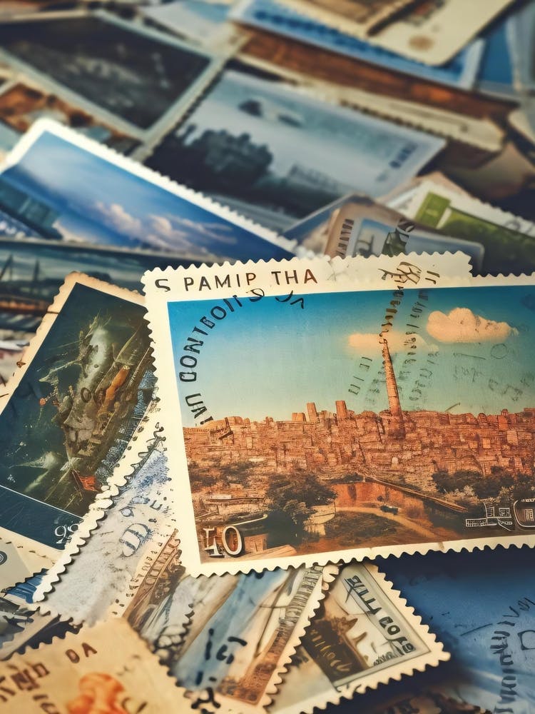 Timbres Postaux 9