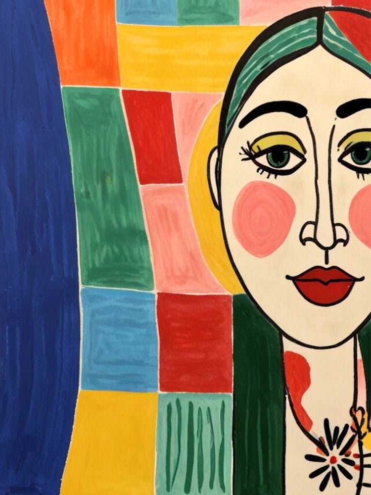 Woman With A Flower 2