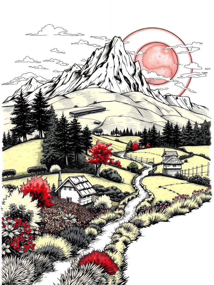 Mountain Landscape 6