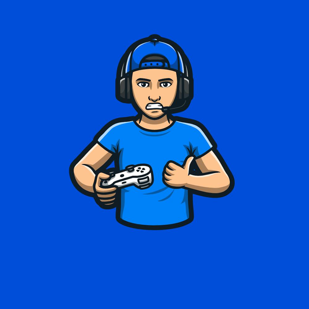 Cute gaming boy mascot Avatar