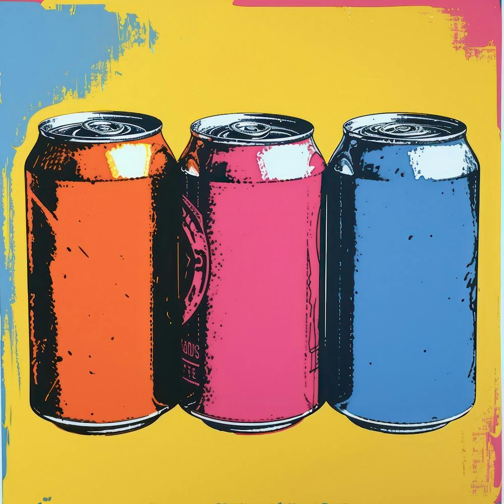 Cans Pop Art 2