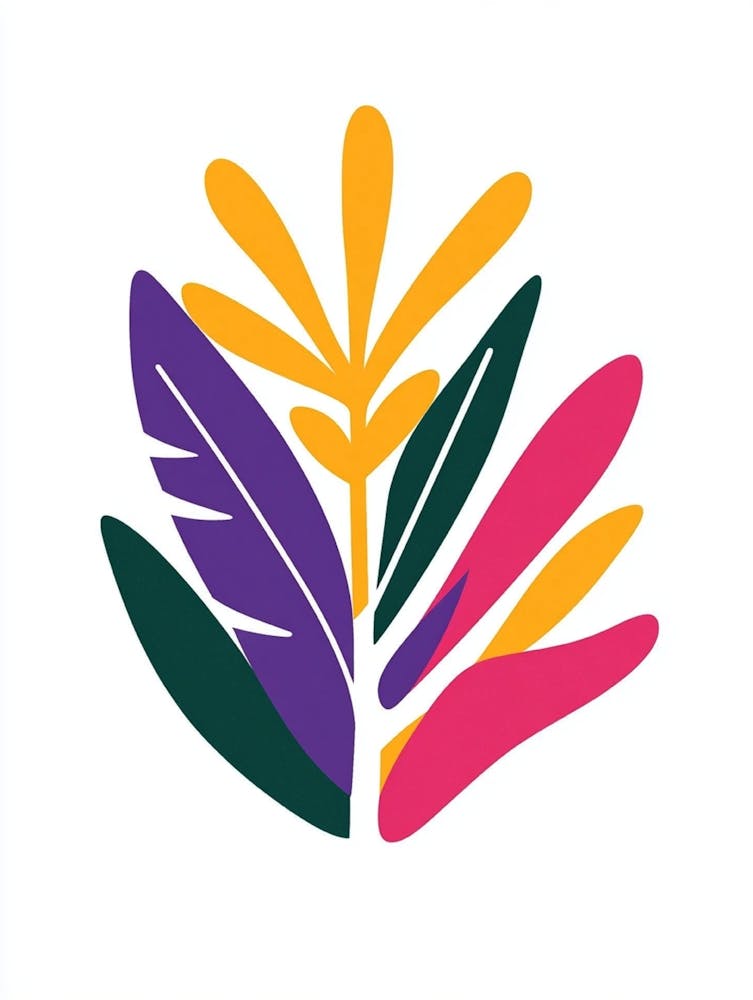 Tropisches Blumen-Logo