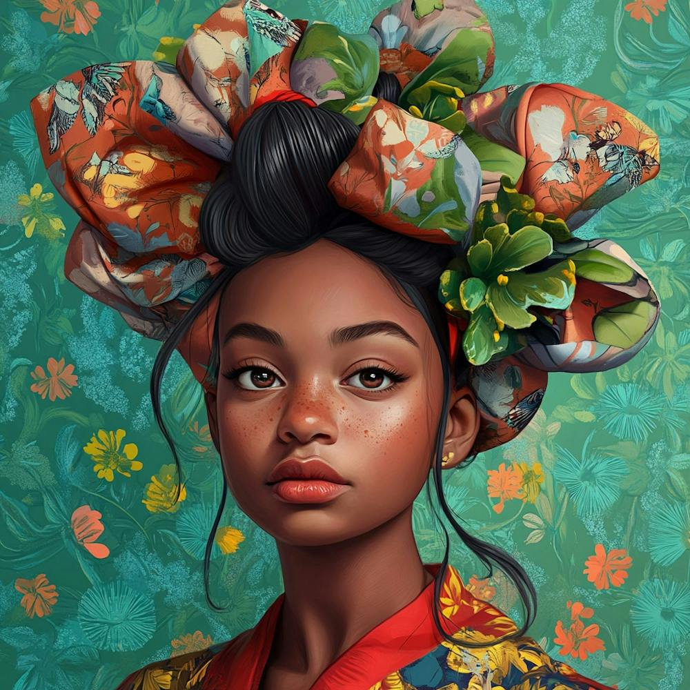 Portrait Of A Black Woman 3