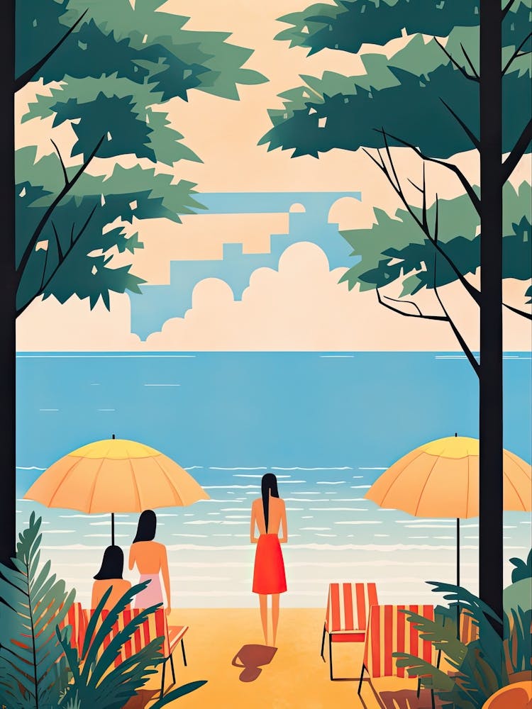 Phu Quoc, Vietnam, Graphic Illustration 3