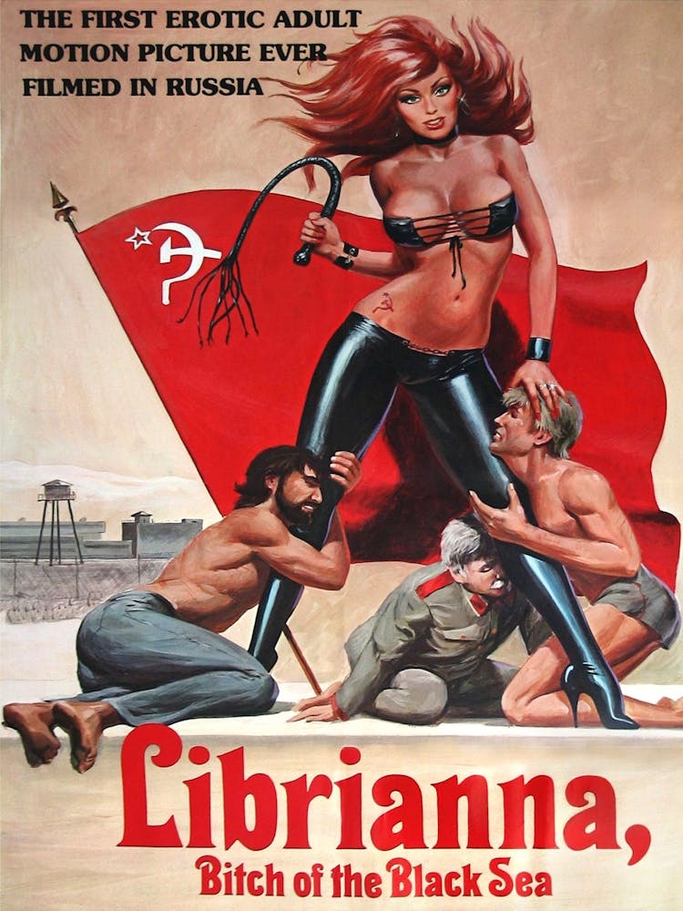 Librianna, Bitch Of The Black Sea, Soviet Movie Poster, Gorbachev Era
