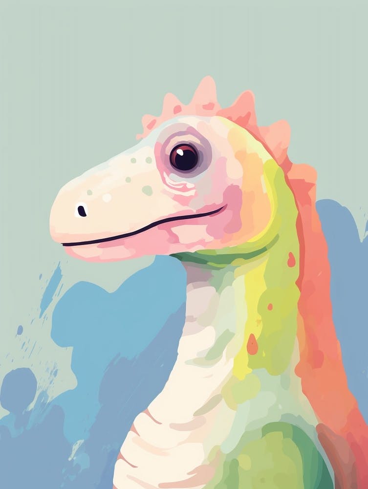 Colourful Dinosaur Saltasaurus 2