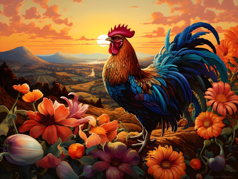 Sunrise Rooster 11