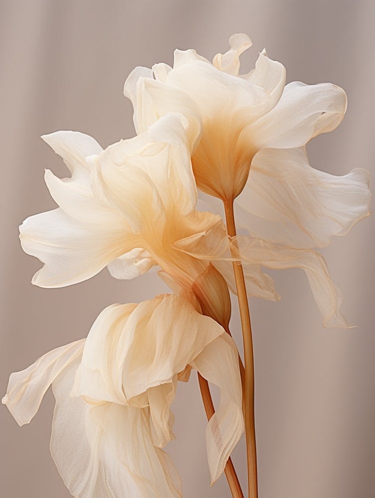 Boho Dried Flowers Daffodil 4