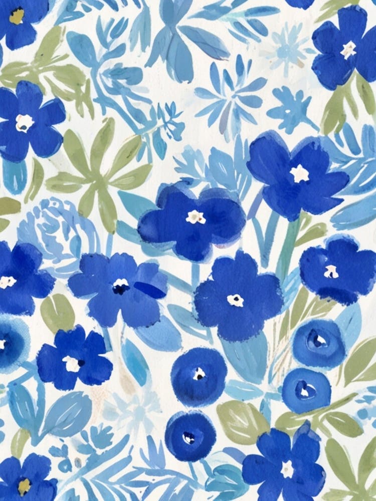 Blue Flowers 1