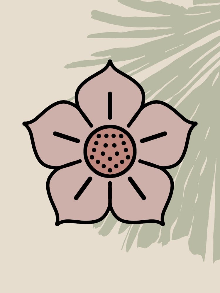 Pink Flower, Girl Power Set 2